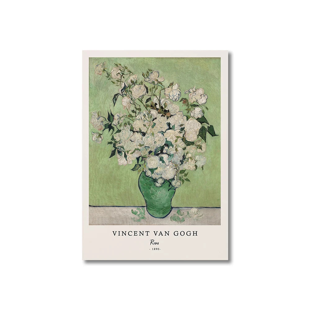 Vincent Van Gogh Writings Canvas Prints Painting Posters Great Work The Starry Night Poster Wall Art Living Room Bedroom Decor Peaceful Pleasures Health and Wellness