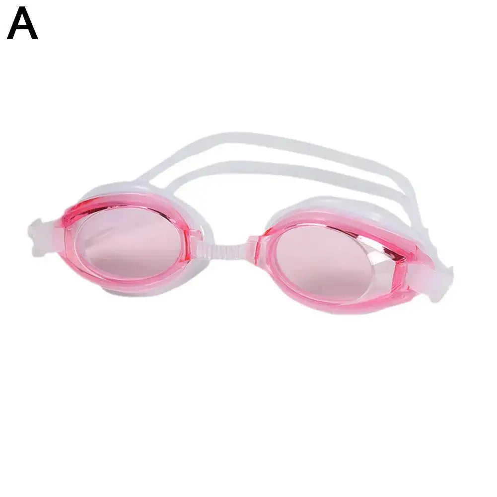 Silicone Waterproof Anti-fog Swimming Goggles for Adults & Kids Peaceful Pleasures Health and Wellness Pink