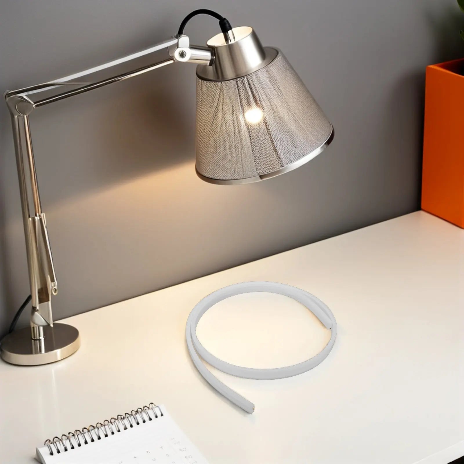 Flexible LED Strip Light Channel 10Mm PVC Curved Diffuser Cover Indoor Decorative Tape Lighting Track LED String Light Cover Peaceful Pleasures Health and Wellness