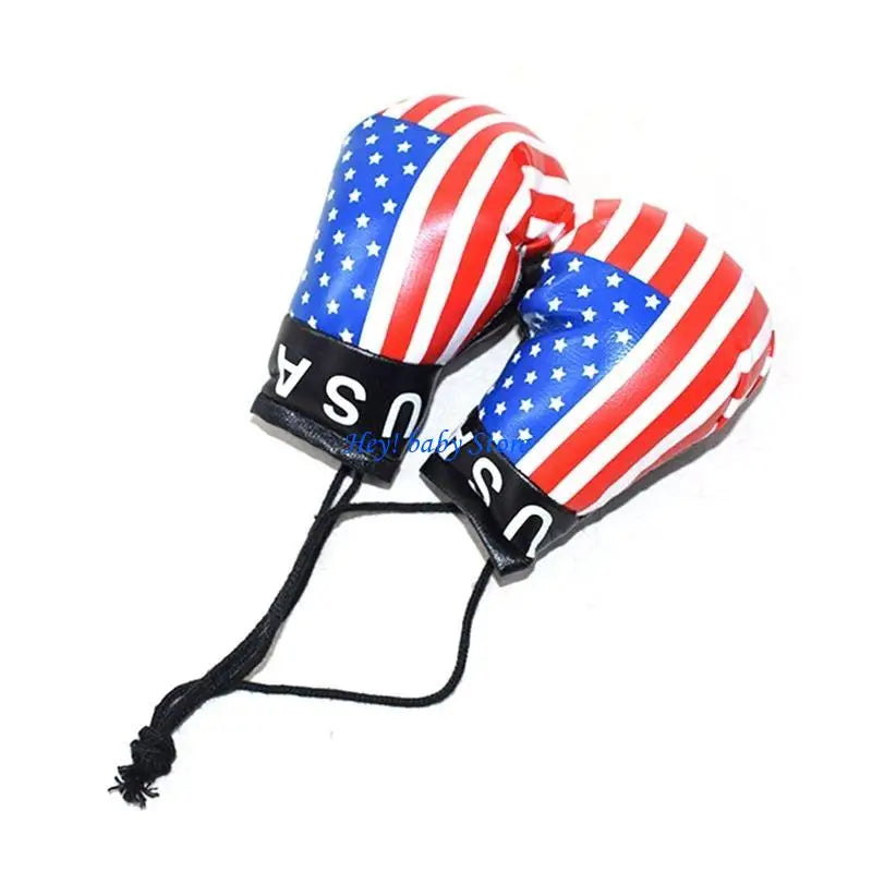 Newborn Mini Boxing Gloves Photo Props – 10cm PU Baby Posing