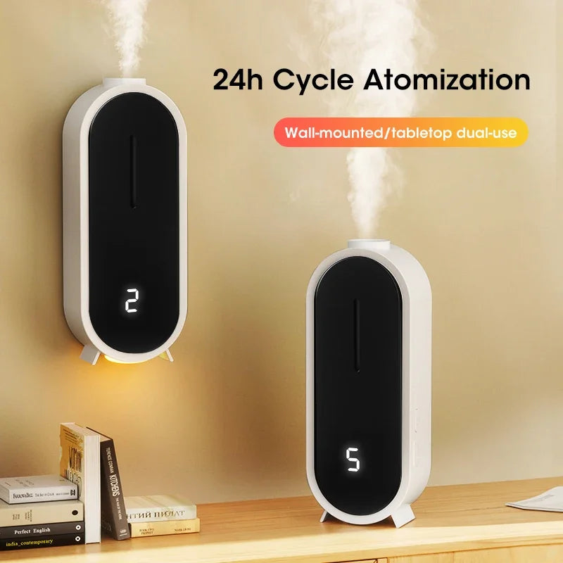 Ultrasonic Essential Oil Diffuser, Portable Aromatherapy Machine with 50ml Water Tank, Humidifier for Home Bedroom Office Peaceful Pleasures Health and Wellness