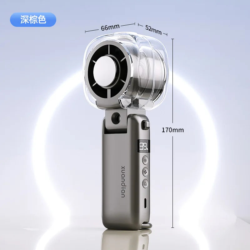 Mini Portable Mist Fan – USB Handheld Spray Cooler for Outdoor