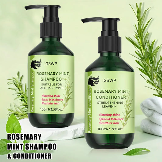 GSWP Rosemary & Mint Strengthening Shampoo & Conditioner Set Shampoo & Conditioner Set Oasis Select Default Title