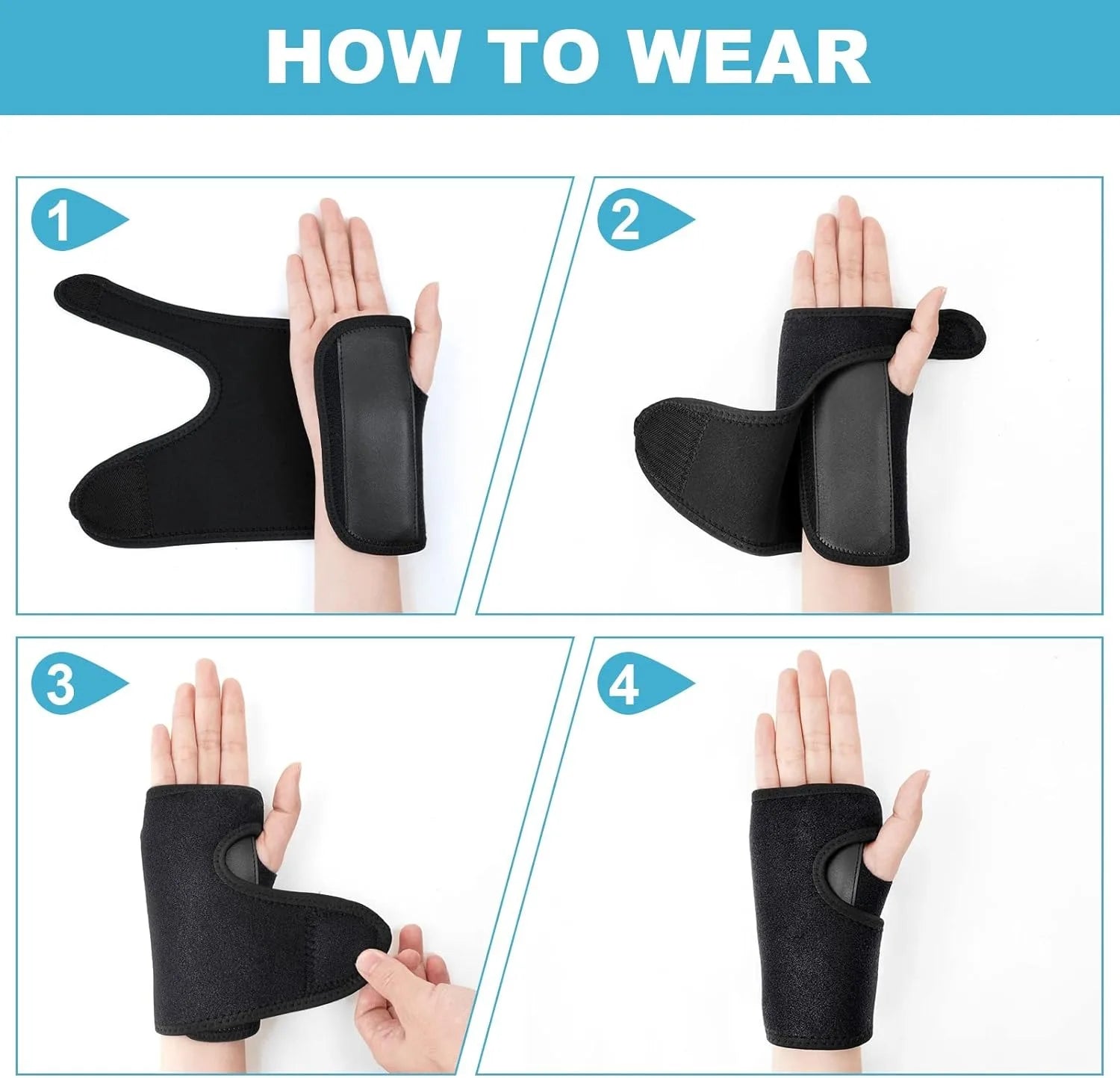 1Pcs Wrist Splint,Carpal Tunnel,Tendonitis and Cushioned Arthritis to Help with Carpal Tunnel and Relieve and Treat Wrist Pain Peaceful Pleasures Health and Wellness