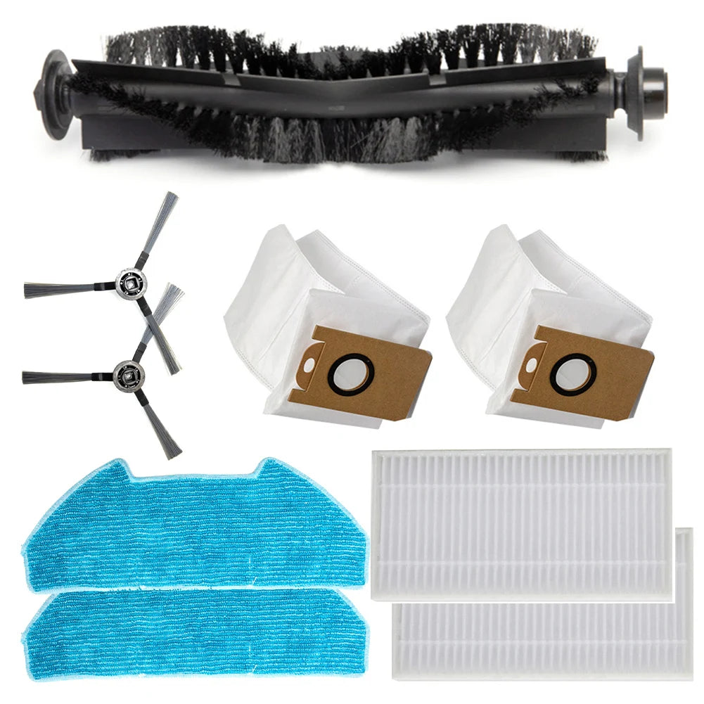 Replacement Filter Mop Cloth Dust Bag Side Brush Redkey R10 Robot