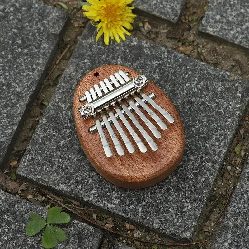 8-Key Mini Wooden Kalimba Thumb Piano | Beginner Gift