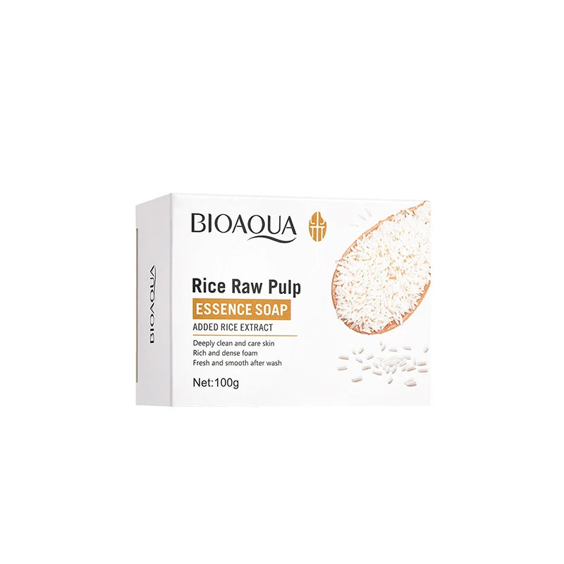 Rice Plasma Soap, Face & Bath Soap, Essential Oil Handmade Soap, Bath & Shower Oil Control, Hydrating & Moisturizing, 100g/box Peaceful Pleasures Health and Wellness Trigo