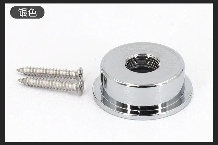 Electric Guitar Audio Output Socket Jack Holder Bowl Round Cup Pot