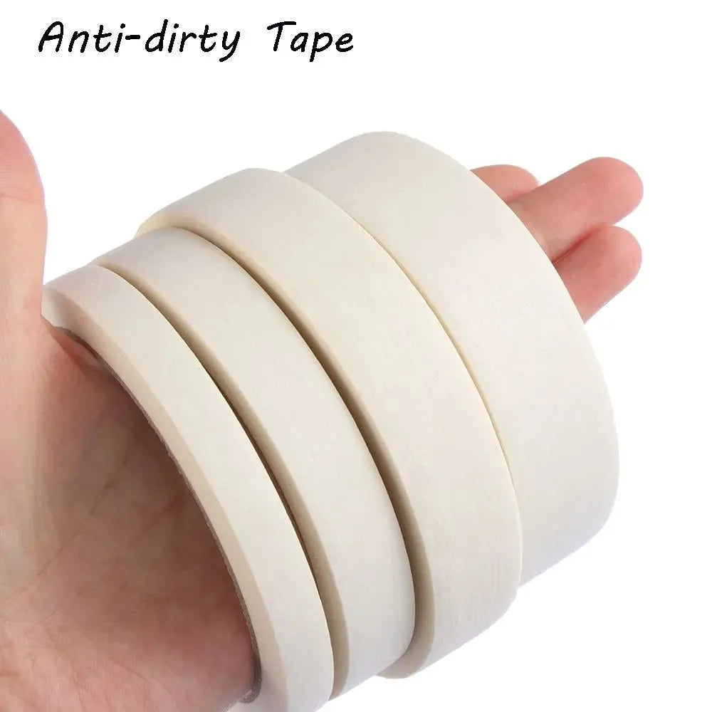 20m High-Temp Masking Tape – Writable, Tearable, High Adhesive
