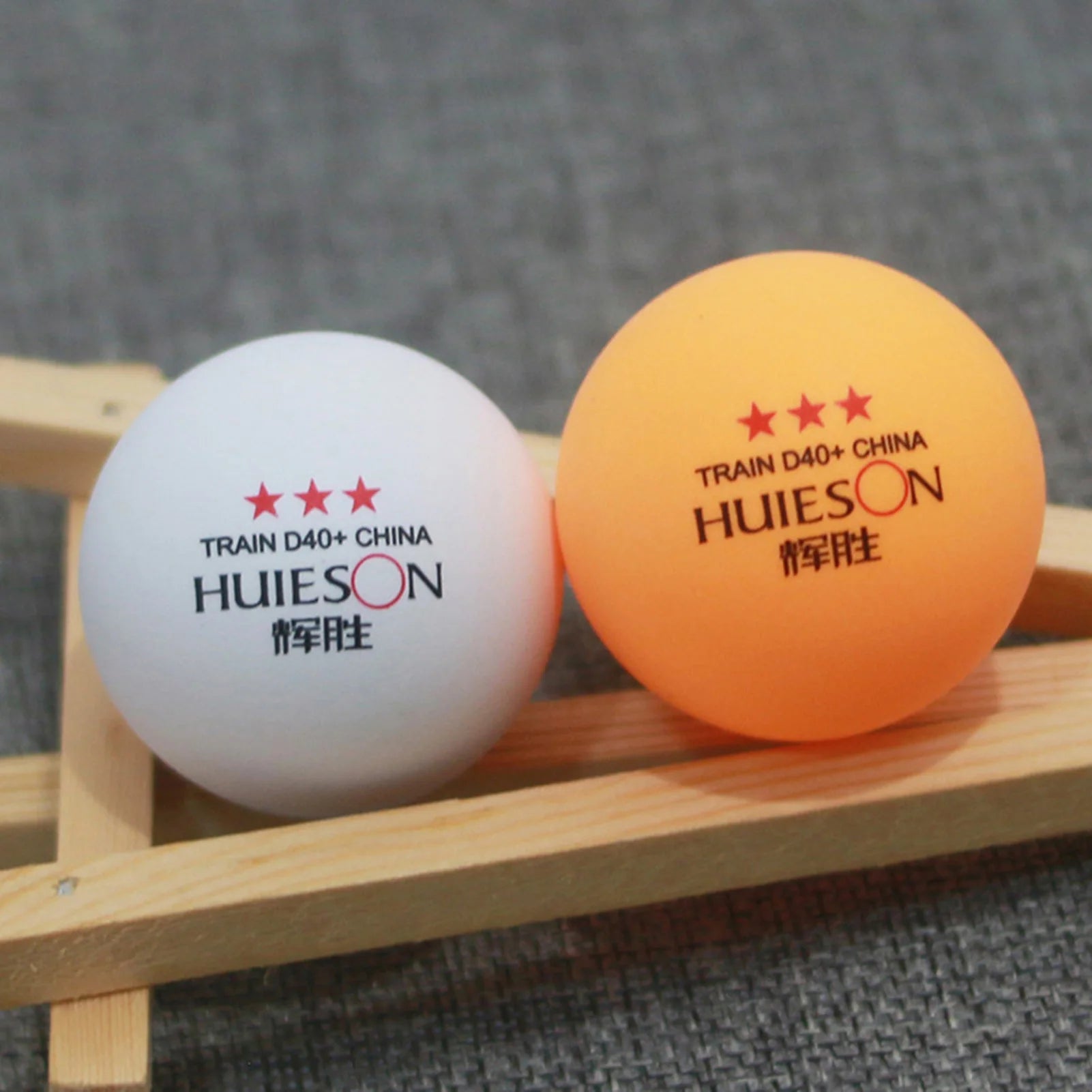3PCS Advanced Table Tennis Balls Strong Striking Power and Fast Rebound Speed for Recreational Player Pro Player Peaceful Pleasures Health and Wellness