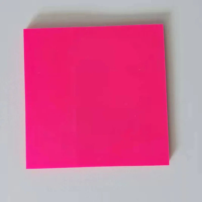 50 Sheets Pad Transparent Sticky Notes Waterproof Self-adhesive Clear