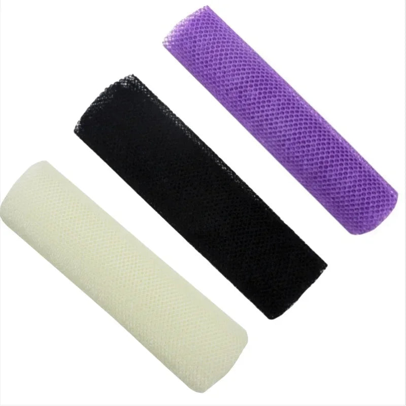 Exfoliating African Net Bath Sponge & Loofah Washcloth – Double-Sided Shower Scrubber for Smooth Skin (1/3 Pcs) Peaceful Pleasures Health and Wellness black beige purple 55g