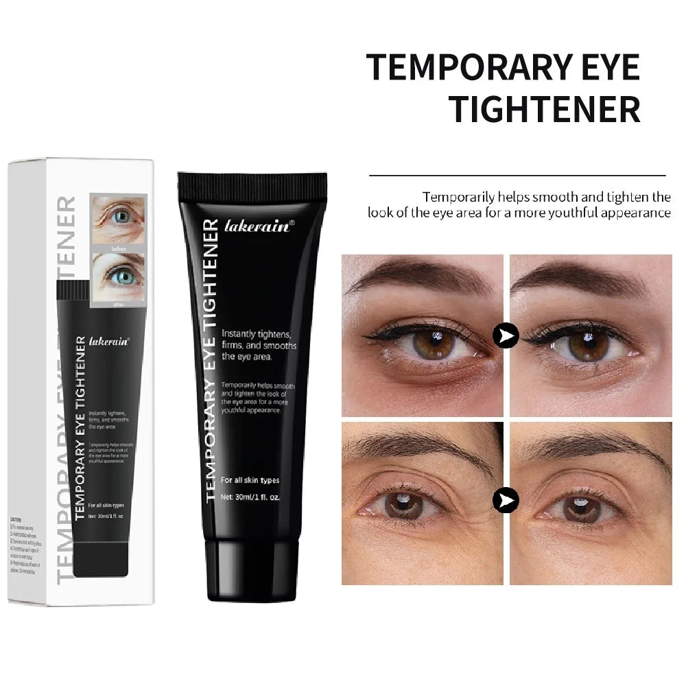 Instant Tighten Wrinkles Eye Cream Eye Fat Bag Remove Anti-Wrinkle Firming Puffiness Lifting Firming Smooth Fine Lines Eye Care Peaceful Pleasures Health and Wellness