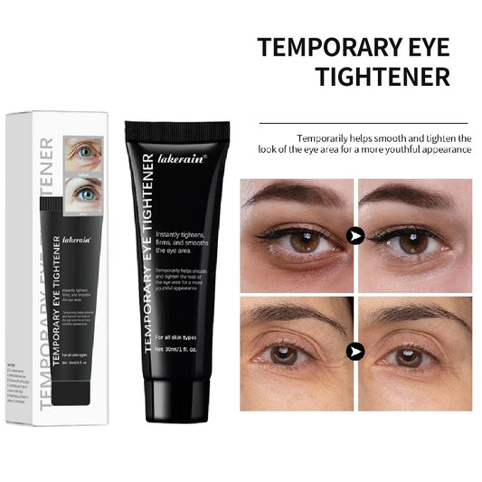 Instant Tighten Wrinkles Eye Cream Eye Fat Bag Remove Anti-Wrinkle Firming Puffiness Lifting Firming Smooth Fine Lines Eye Care Peaceful Pleasures Health and Wellness