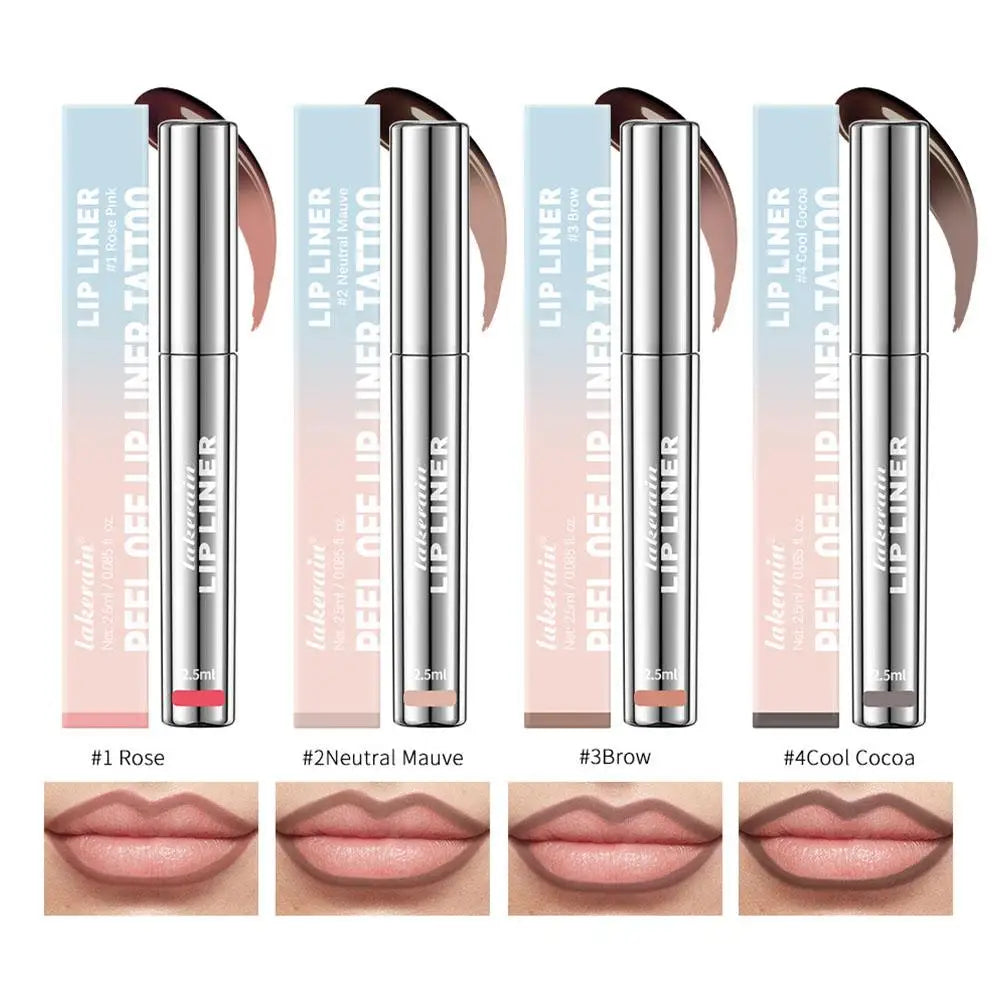 Waterproof Lip Liner Peel Off Tattoo for All-Day Color Peaceful Pleasures Health and Wellness