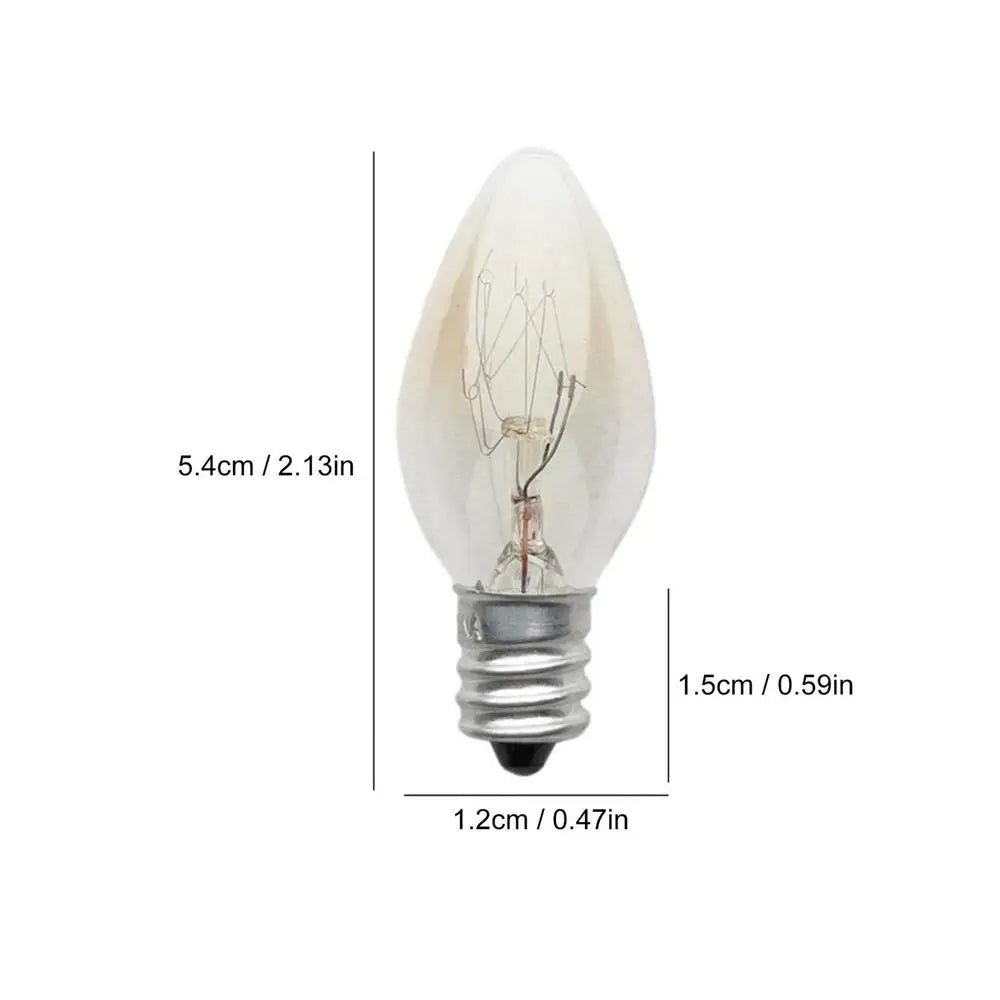 10W E12 Screw Bulb | Wax Warmer & Night Light Replacement