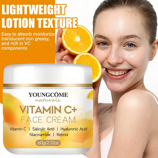 YOUNGCOME Vitamin C Face Cream – Retinol & Hyaluronic Acid Vitamin C Face Cream Peaceful Pleasures Health and Wellness