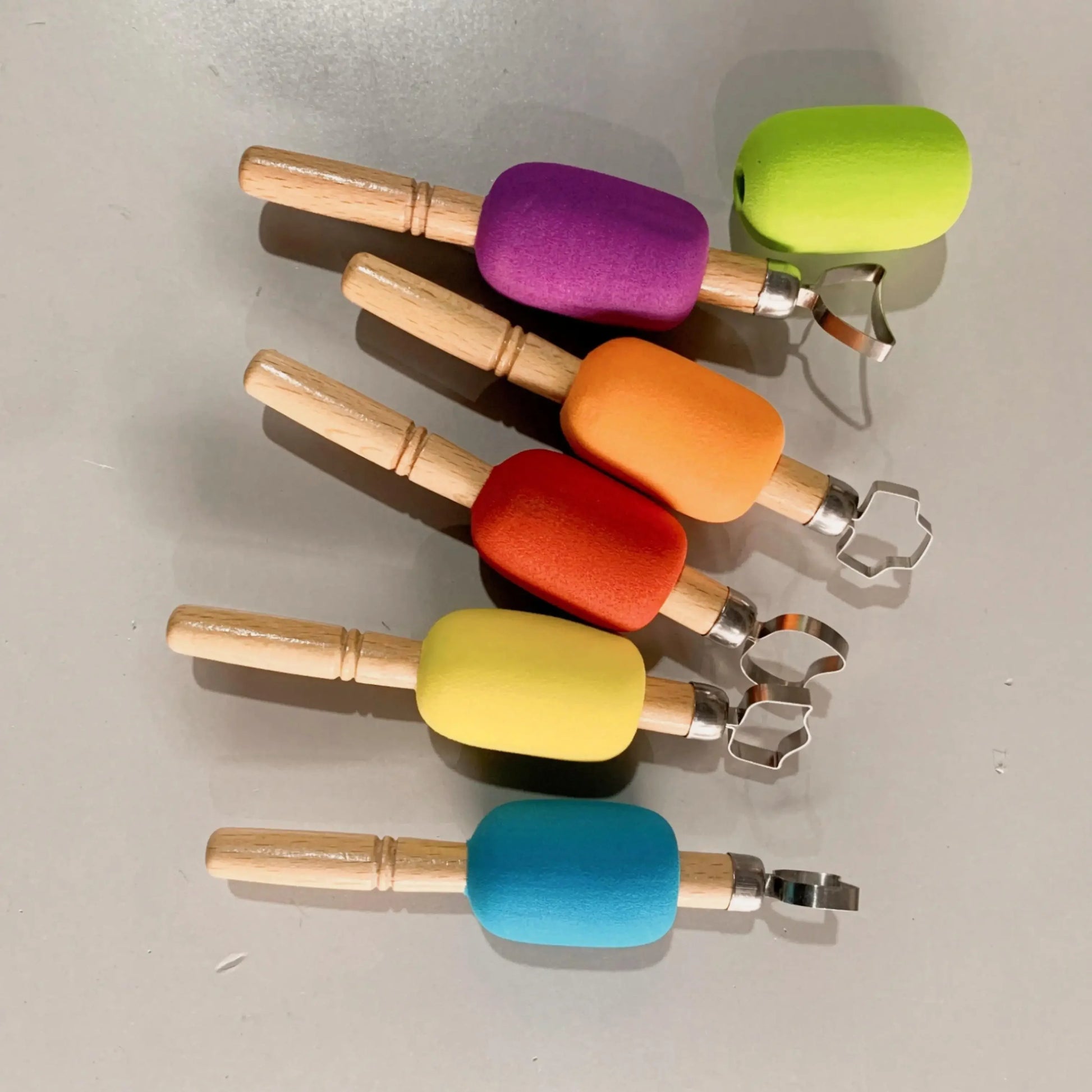 5-Piece Pottery Handle Shaping Tool Set: Ideal for Carving and Scraping Handles of Tea Cups, Water Glasses, and Ceramic Pots Peaceful Pleasures Health and Wellness