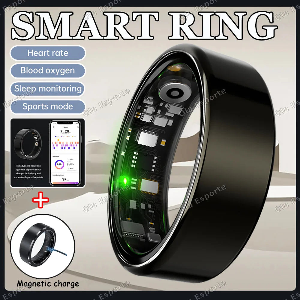 Smart Ring 2026 | Heart Rate, Sleep & SpO₂ Tracker | 5ATM