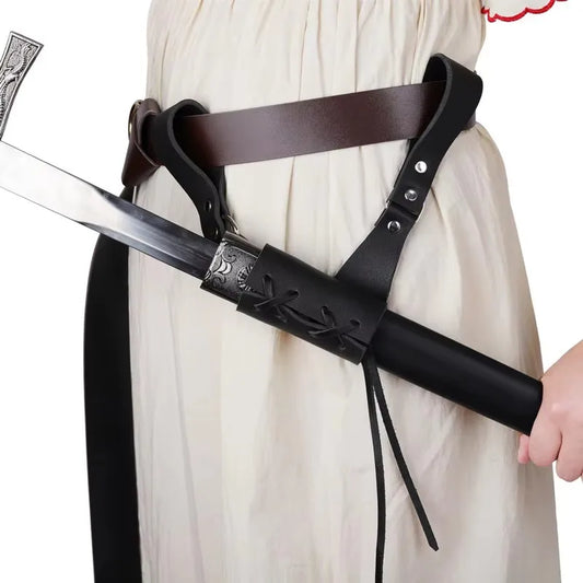 UYEE Vintage Holster Frog Costume Rapier Medieval Sword Holder Sheath Peaceful Pleasures Health and Wellness