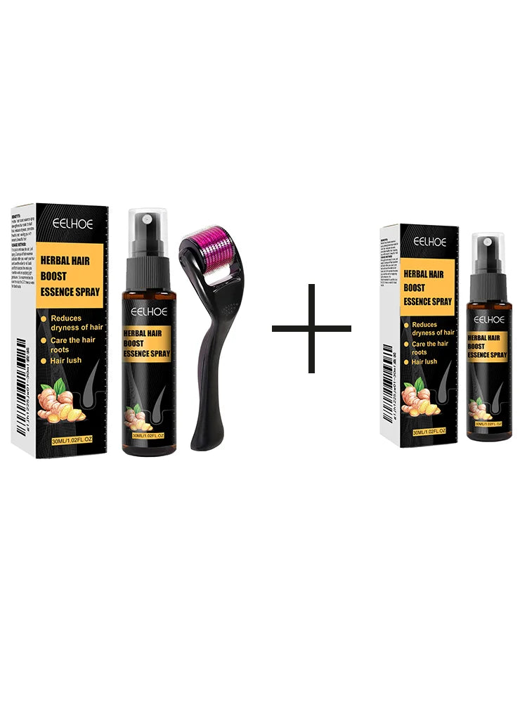 Herbal Hair Care Roller & Scalp Serum Set | Daily Nourishment