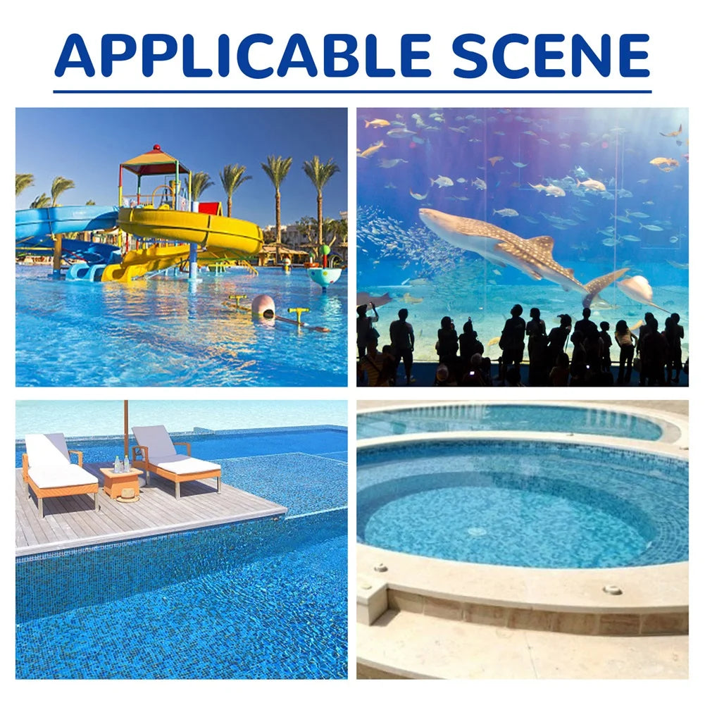 Pool Cleaning Tablets,Hot Tub And Spa Chlorine Tablets,Multifunction Long-Lasting Algaecide & Clarifier,Safe For All Pool Types Peaceful Pleasures Health and Wellness