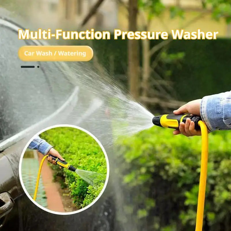 Adjustable High-Pressure Garden Hose Spray Gun Nozzle