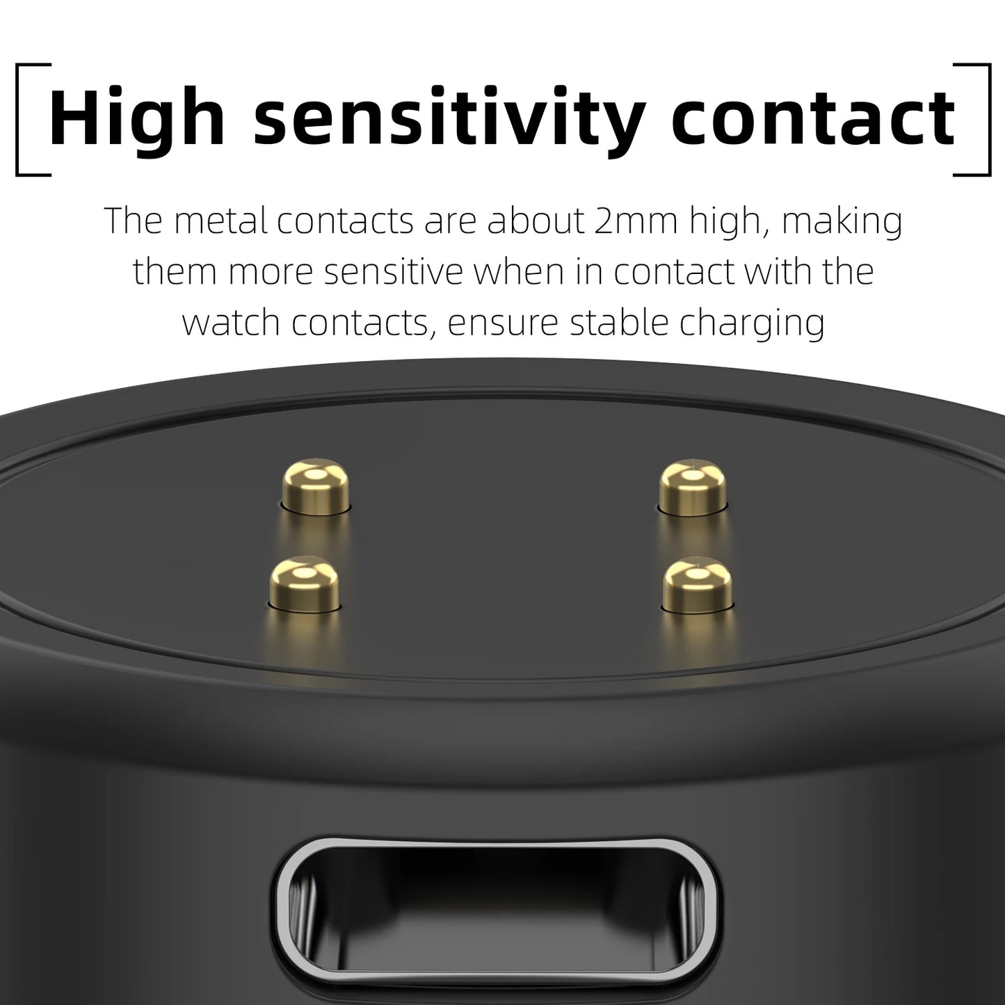 With lanyard for Google Pixel Watch3/2 USB Smart Watch Charger Replacement Charger Google Charging Dock Peaceful Pleasures Health and Wellness