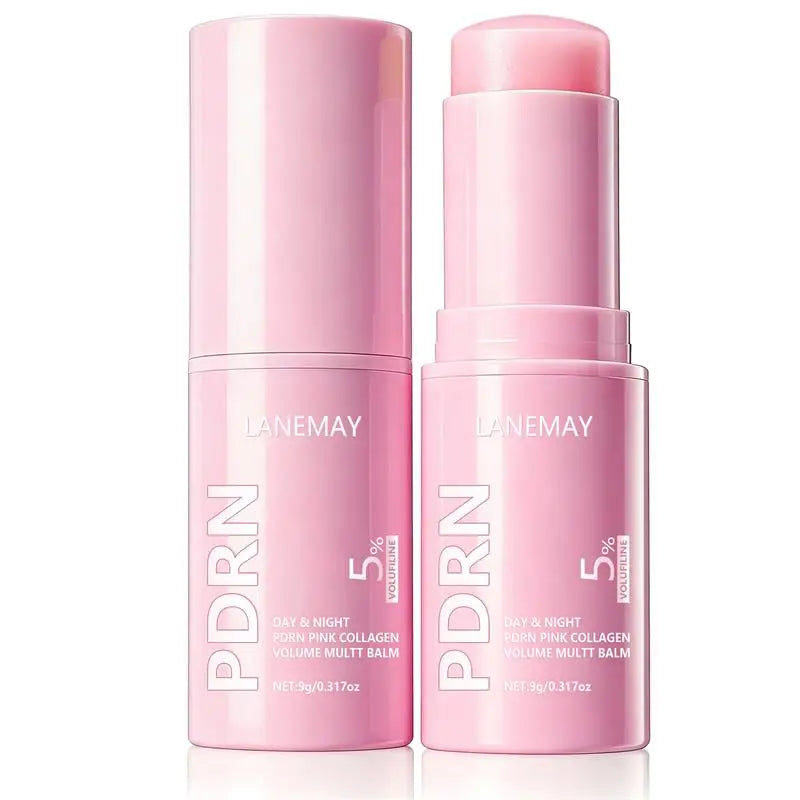 PDRN Collagen Pink Essence Stick 9g | Hydrating Plumping Serum