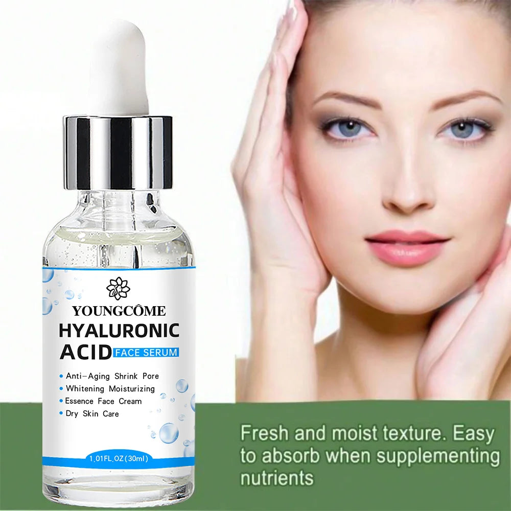 Hyaluronic Acid Facial Essence Deep Moisturizing Shrink Pores Tighten The Skin Facial Skin Essence Korean Skin Care Products Peaceful Pleasures Health and Wellness
