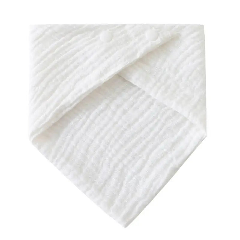 4-Layer Cotton Baby Burp Cloth & Drool Bib | Newborn 0–1Y