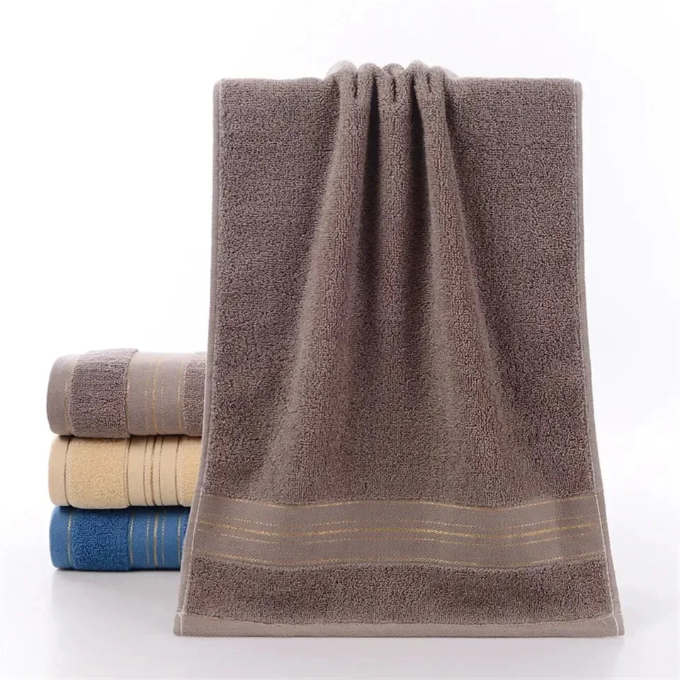100% Cotton Embroidered Face Towels – Soft & Absorbent 2-Pack Cotton Face Towels Peaceful Pleasures Health and Wellness