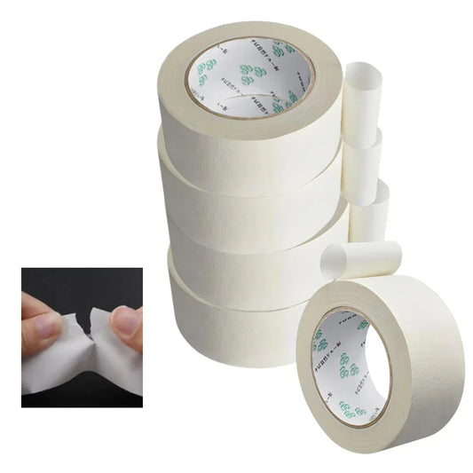 50mm x 50m Painter's Masking Tape – No Residue Easy Tear Peaceful Pleasures Health and Wellness