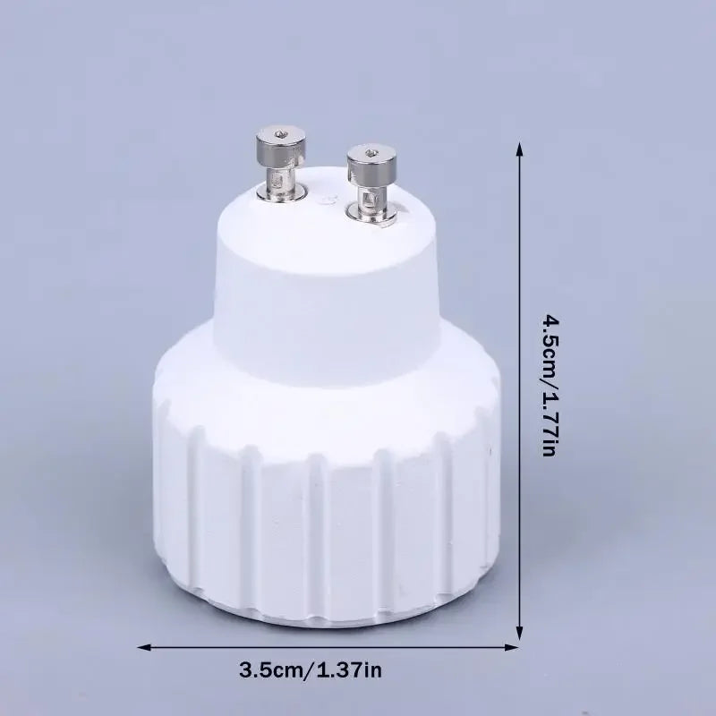 GU10 to GU10 Socket Extender Adapter for LED & CFL Spotlights