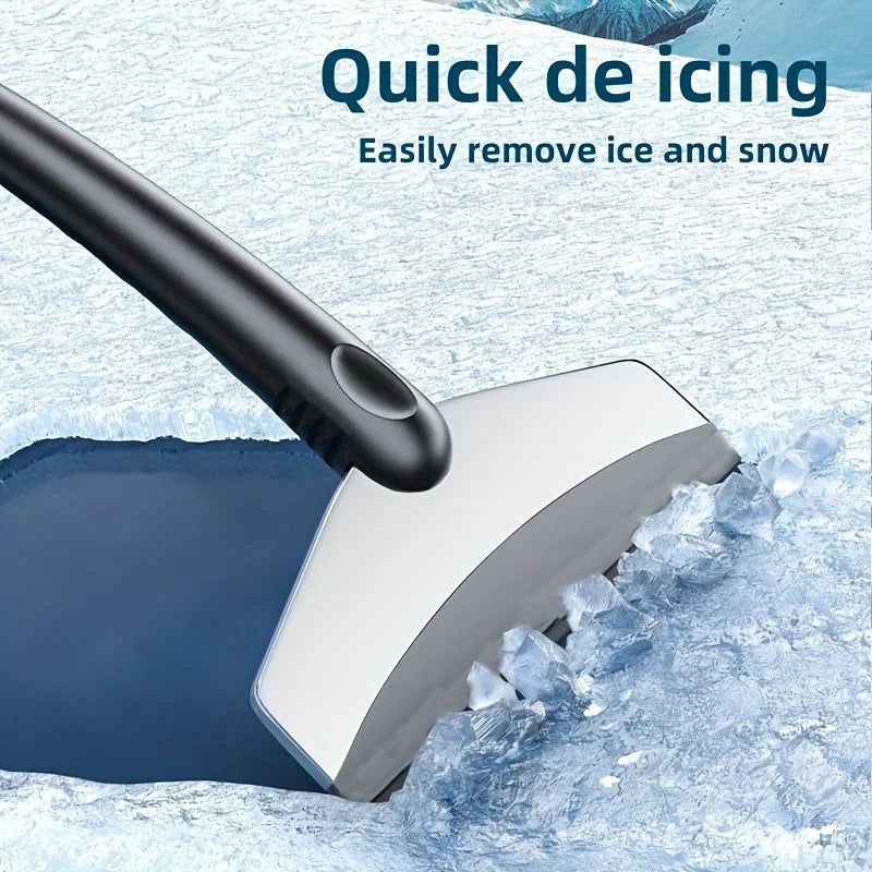 Stainless Steel Car Ice Scraper & Snow Shovel | Winter Tool