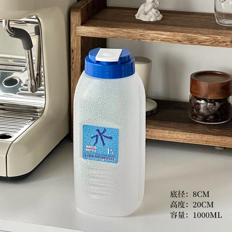 New Cold Water Pot, Plastic Juice Pot, Coffee Beverage Pot, Restaurant Cold Water Cup, Outdoor Casual Cup, Large Capacity Kettle Peaceful Pleasures Health and Wellness 1000mL 1000-1200ml
