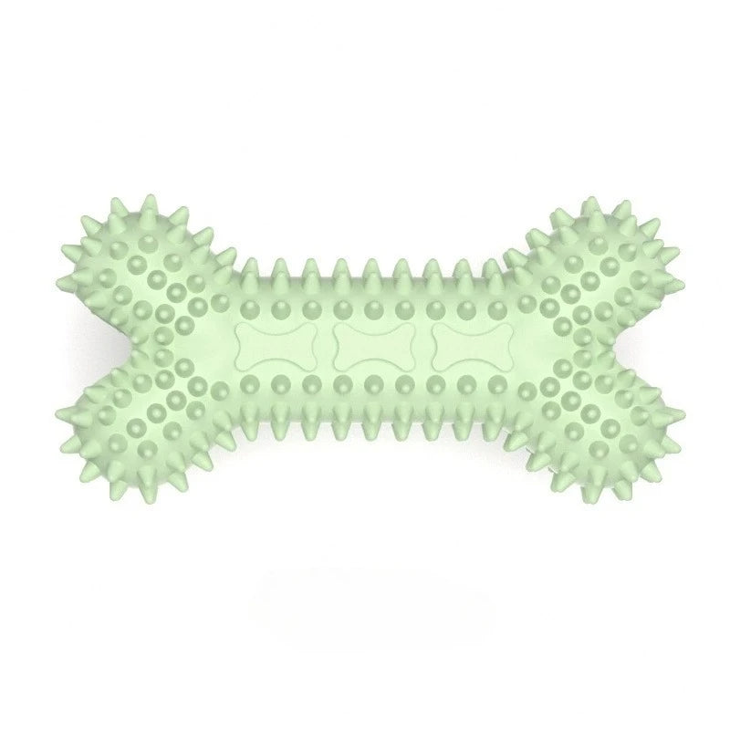 Durable TPR Bone Dog Chew Toy for Teething Puppies