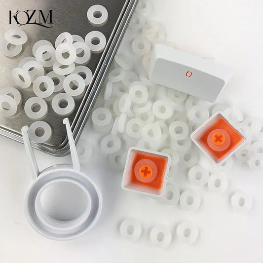120pcs Silicone O-Ring Keycap Dampeners for MX Switches Keyboard Dampeners Oasis Select