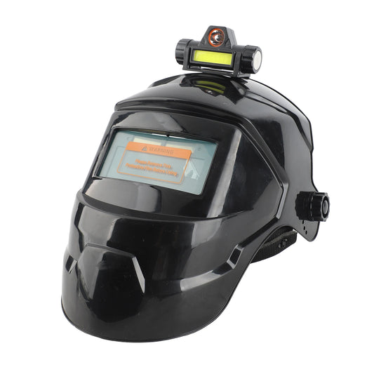 Automatic Dimming Welding Facemask Large View True Color Auto Darkening Welding Facemask 130℃ High Temperature Resistant Peaceful Pleasures Health and Wellness Default Title