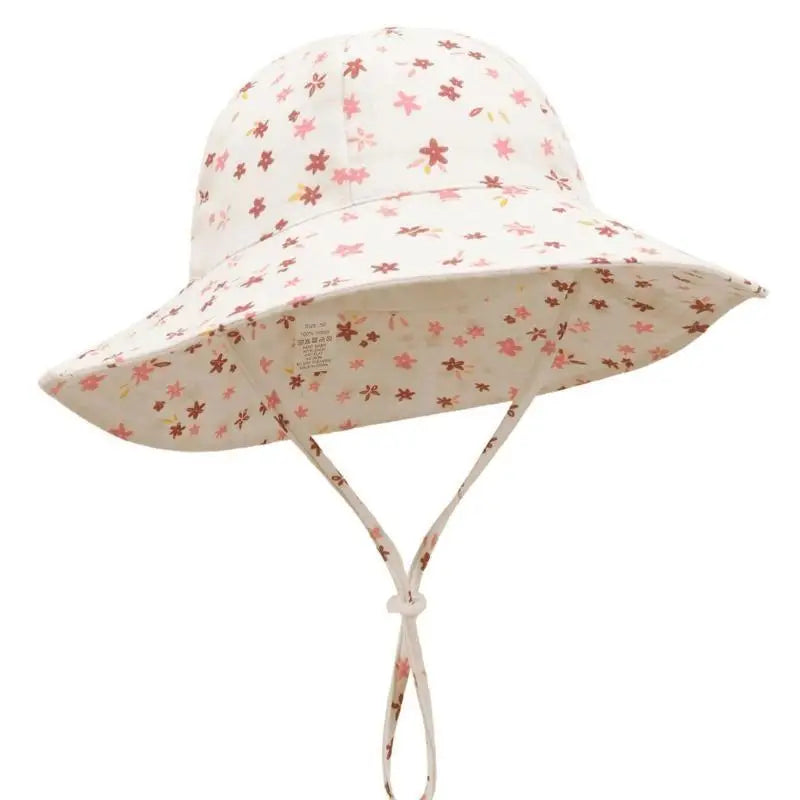Baby Cotton Bucket Sun Hat UPF50+ | Infant Boys & Girls 6-12M