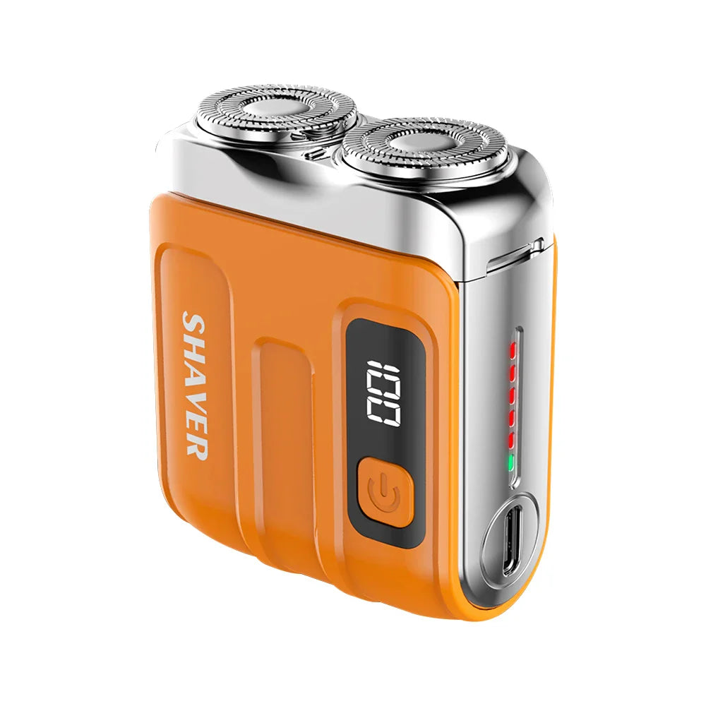 Hailicare Mini Electric Shaver for Men | Dual Blade Type-C