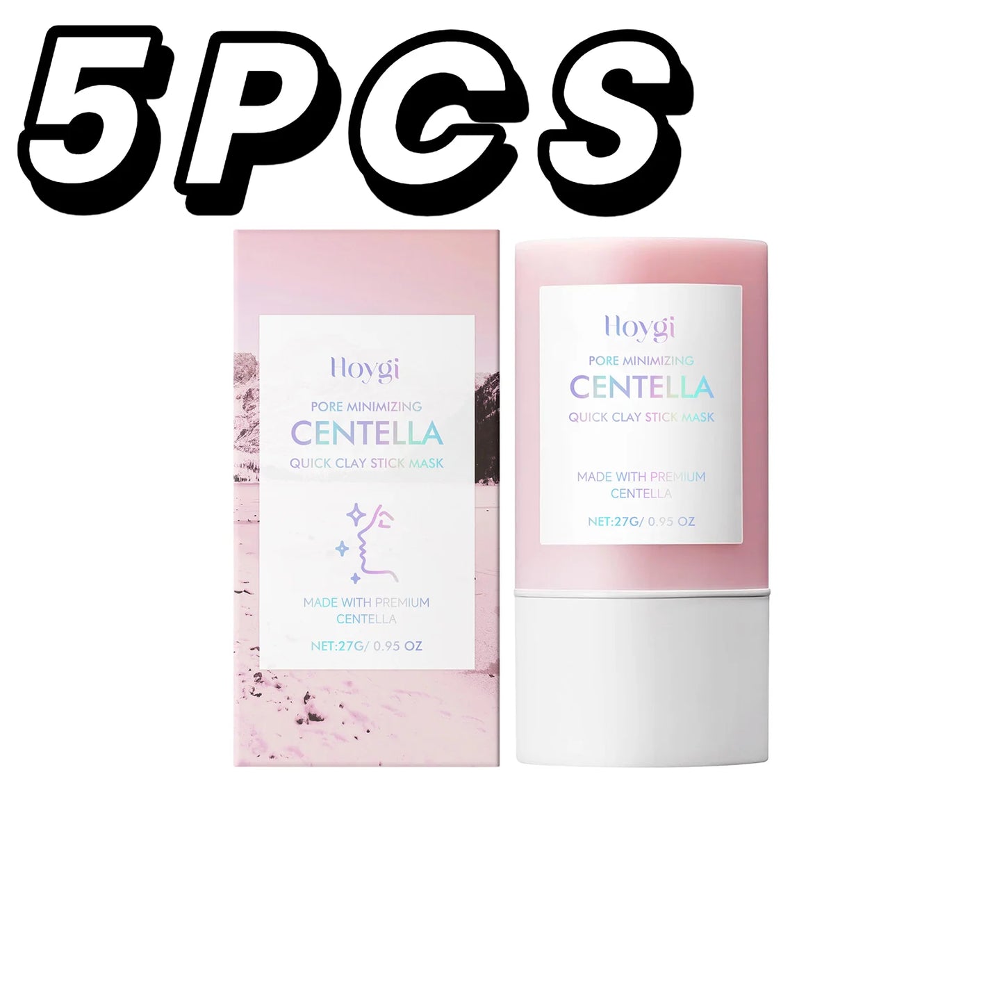Hoygi Centella Clay Stick Mask – Pore Minimizing & Hydrating