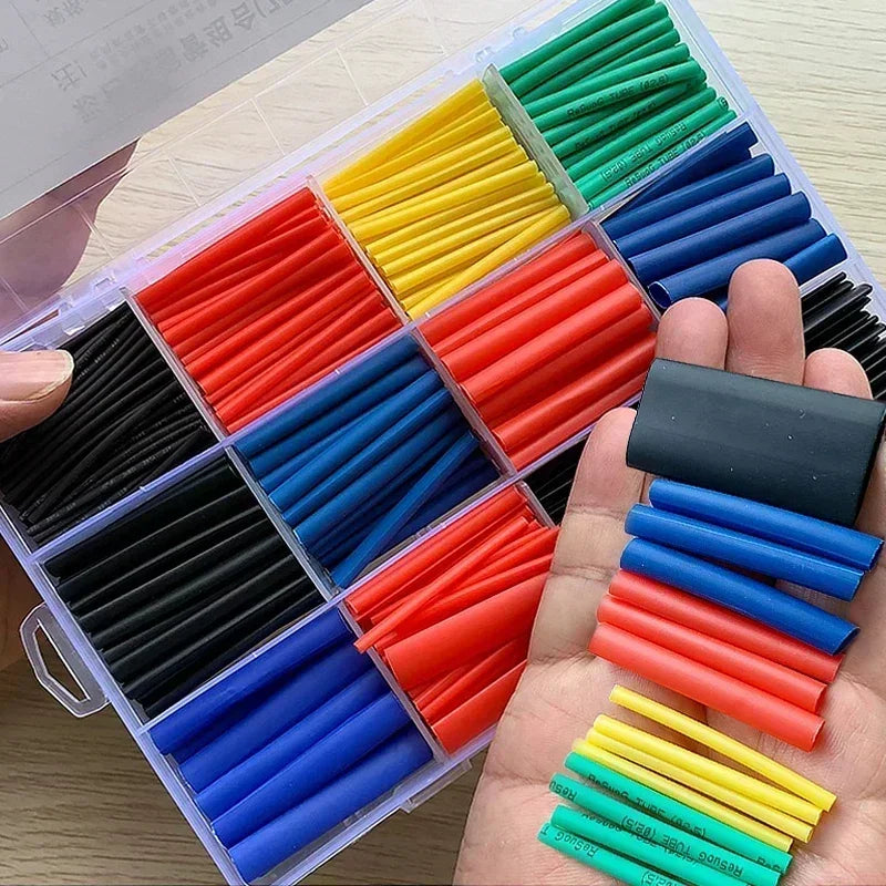 Heat Shrink Tubing Kit – Wire Insulation Sleeves for Auto & DIY