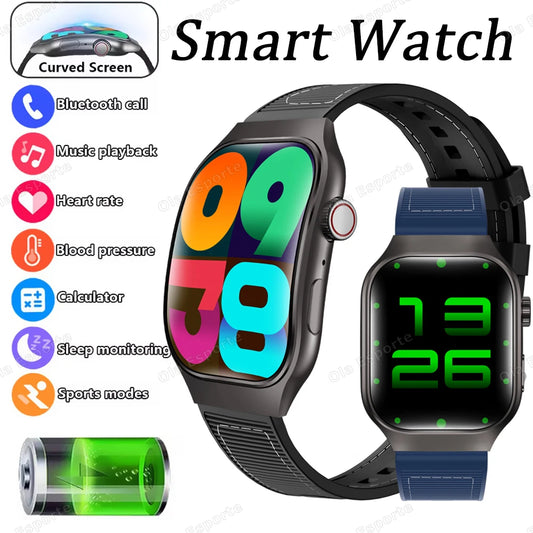 Ola Esporte HW12 Bluetooth Smartwatch Men 2.01" HD Screen Bluetooth Smartwatch Peaceful Pleasures Health and Wellness