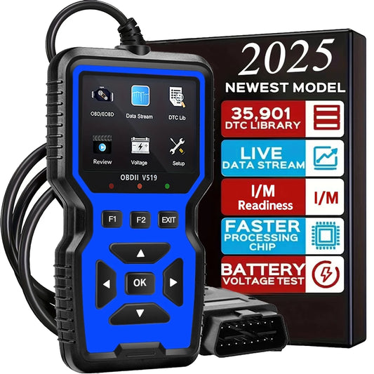 V519 OBD2 Diagnostic Tool – Code Reader for 1996+ Vehicles
