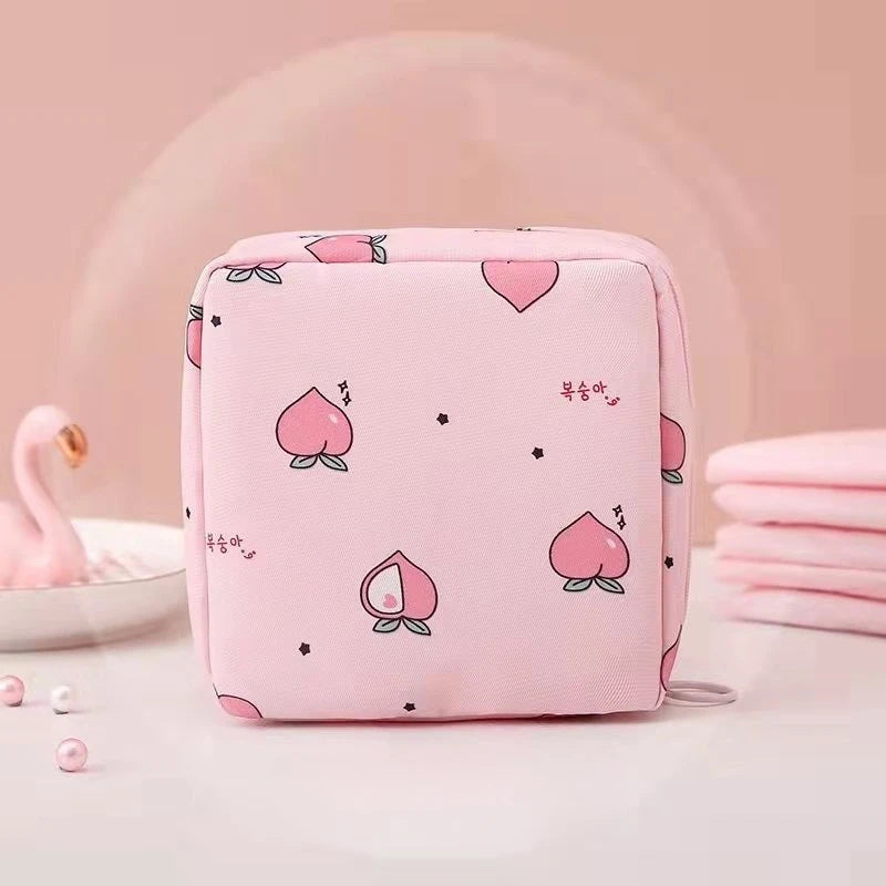 Portable Sanitary Napkin & Tampon Storage Bag | Waterproof