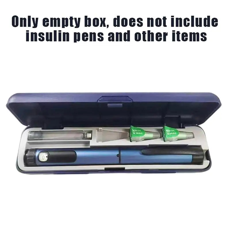Insulin Pen Storage Case, Universal Carrying Box For Insulin Pens, Syringes, And Supplies, Durable And Protective Travel Organiz Peaceful Pleasures Health and Wellness