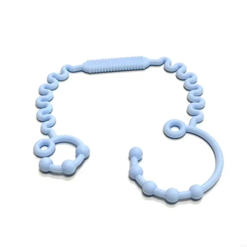 Silicone Baby Teether Pacifier Holder & Bottle Tether Clip