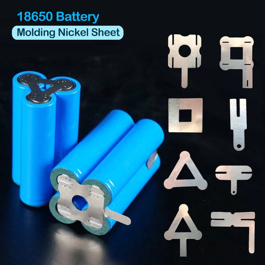 30pcs/pack Nickel Tape Strip For 18650 Battery 0.12mm Thickness Nickel Sheets Spot Welding Nickle Plated Connector Welding Nicke Peaceful Pleasures Health and Wellness