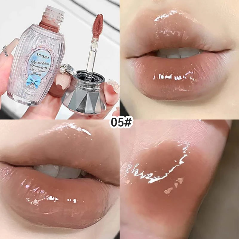 Crystal Clear Moisture Lip Essence Gloss | Mirror Lip Oil Balm
